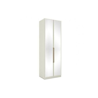 Módulo De Quarto Solteiro Guarda Roupa Mc04 Seletto C- 2 Portas C- Espelho E 3 Gavetas Areia - Henn