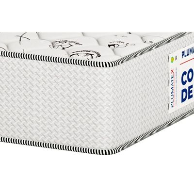 Colchão Solteiro Espuma D45 Pluma Spuma (88x188x18) - Plumatex