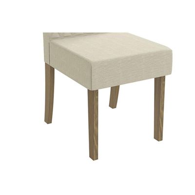 Kit 2 Cadeiras De Cozinha 2cad129ng 4 Un Nogueira Suede Preto A038