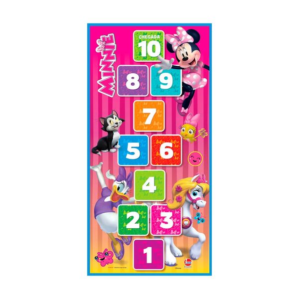 Tapete Amarelinha Líder Minnie