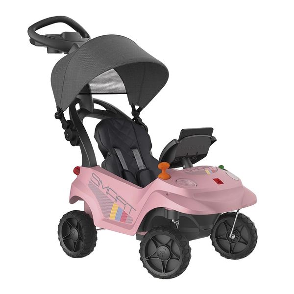 Quadriciclo Smart Baby Comfort Bandeirante Rosa