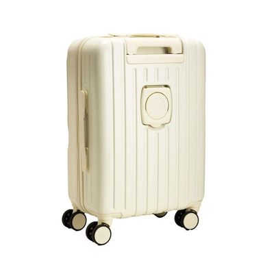 Mala De Viagem Off White Com Adesivos