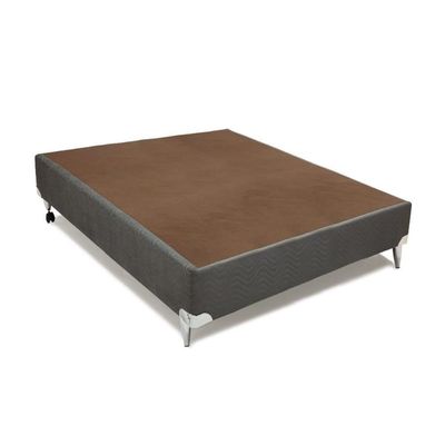 Cama Box King: Colchão Molas Superpocket Ensacadas Ortobom Gold + Box Suede Gray (186x198)