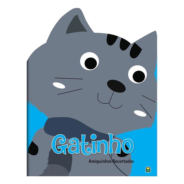 Livro Infantil Todolivro Amiguinhos Recortados II Gatinho Livro Infantil Todolivro Amiguinhos Recortados II Gatinho