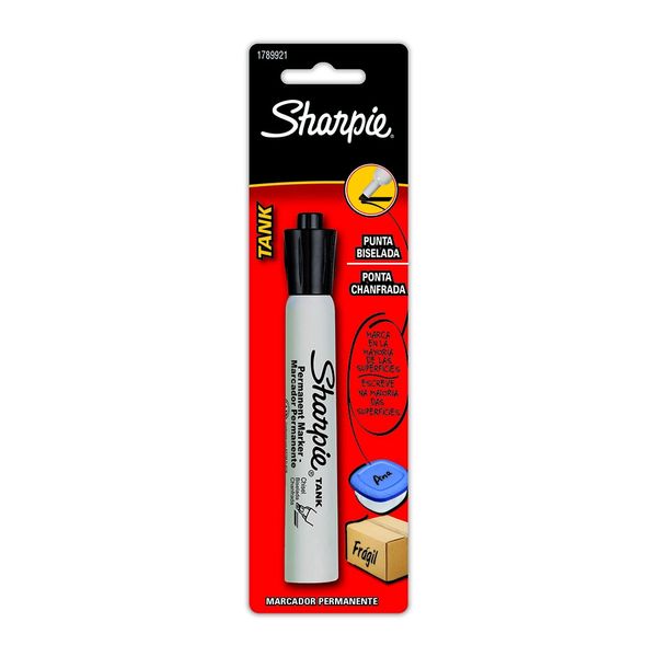 Marcador Permanente Papermate Sharpie Tank Preto