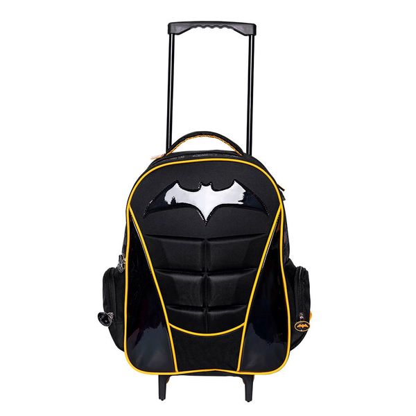 Mochila com Rodinha Infantil Y'ins Bat Max Colors - Item Sortido