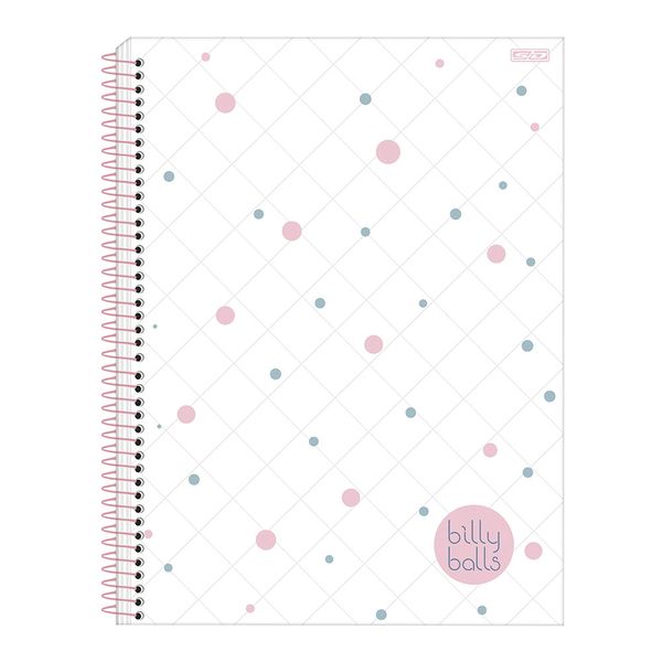 Caderno Universitário São Domingos Billy Balls 10 Matérias 160 Folhas - Item Sortido Caderno Universitário São Domingos Billy Balls 10 Matérias 160 Folhas - Item Sortido