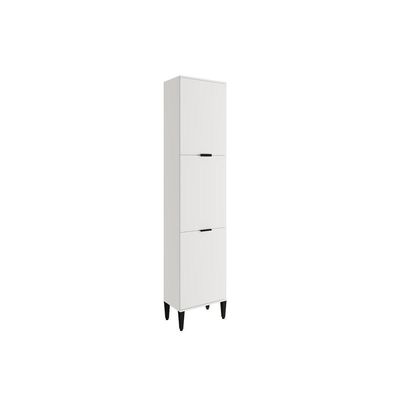Paneleiro De Cozinha Modulado Alpha 2510 Com 3 Portas 50cm Branco