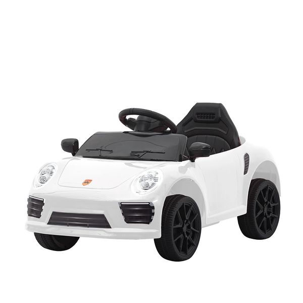 Carro Elétrico Infantil Porsche 6V Branco