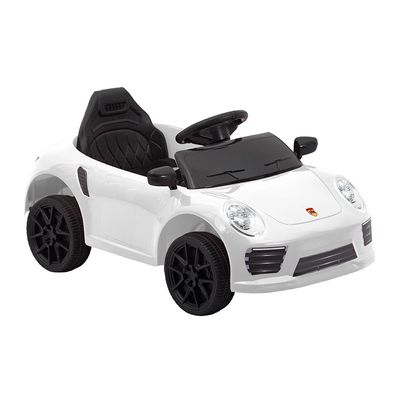 Carro Elétrico Infantil Porsche 6V Branco