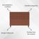 Cabeceira Decorativa Florem Para Cama De Queen 160 Cm Terracota Suede