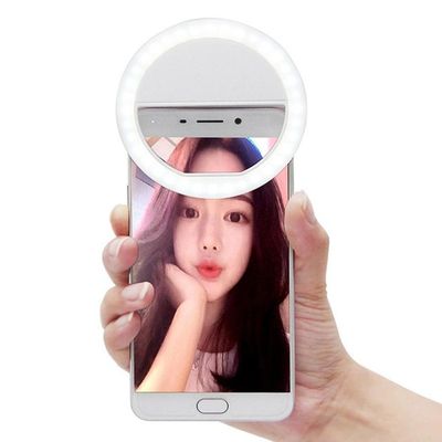 Luz Selfie Ring Light Clipe Anel Led Flash Celular Universal