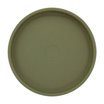 Prato Para Vaso Tramontina Polietileno Verde Oliva Grande Tramontina