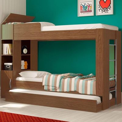 Treliche Solteiro Cabeceira Bau 1 Porta 225x87 Cm15 Diamond Dtall Diamond