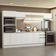 Armário De Cozinha Completa 100% MDF 310 Cm Smart 02 Branco
