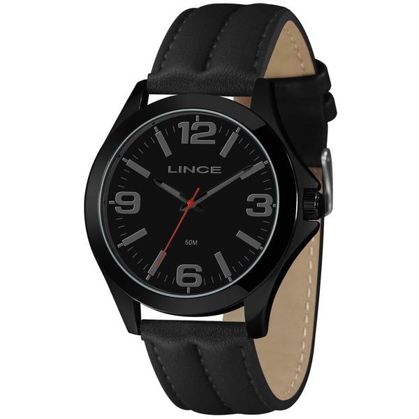 Relógio Lince Masculino Ref:Mrc4756l48 P2px Casual Black