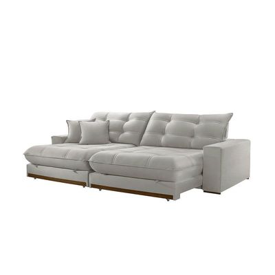 Sofá Duque Dois Módulos De 80cm B25cm Meu Sofá Online B026 Veludo Prata