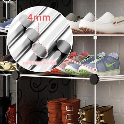 Armario Infantil Sapateira Guarda Roupa Modular 12 Portas Organizador Brinquedos 25 Prateleiras