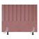 Cabeceira Cama Casal Queen Box 160 Cm Sara Suede E Frame Cor:rosé