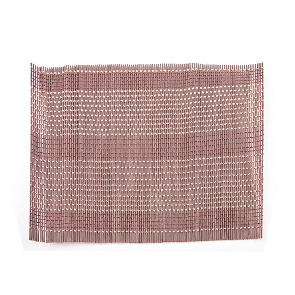 Jogo Americano Le Mescla Bambu Marrom 30x45cm 1 Peça