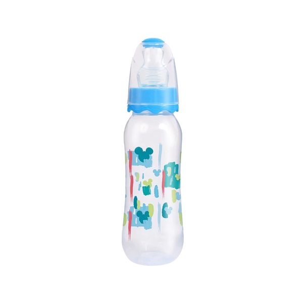 Mamadeira Acinturada Babygo Bico Orto Silicone Mickey Baby 240ml