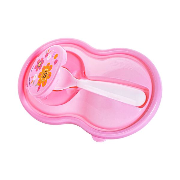 Pote para Papinha Plasútil Decorado Menina
