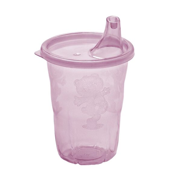 Copo Adoleta Baby com Bico Rosa 350ml