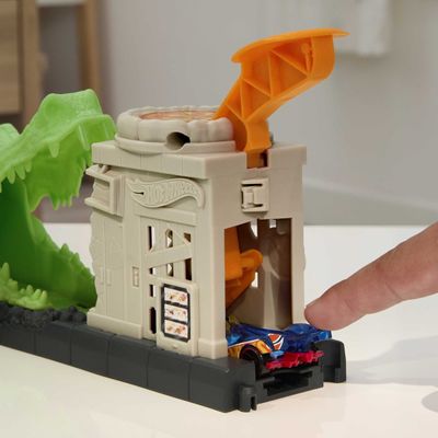 Hot Wheels Pista City Ataque do Crocodilo HKX39 - Mattel