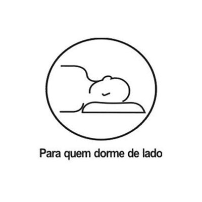 Travesseiro Fibras Siliconadas Plus Percal 200 Fios Kit C/ 2 Un 70x50x15 - Ortobom