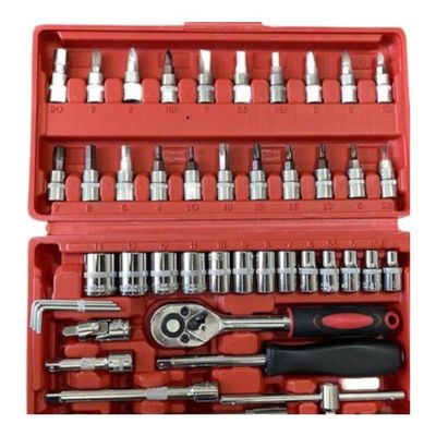 Kit Ferramentas Multiuso E Maleta - 46 Peças