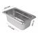 Kit Cuba Gastronomica com Tampa Inox GN 1/9 x 65mm Brasinox