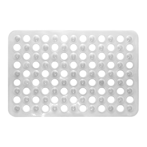 Tapete para Box Lyor em PVC Antiderrapante 49x32cm Transparente Tapete para Box Lyor em PVC Antiderrapante 49x32cm Transparente