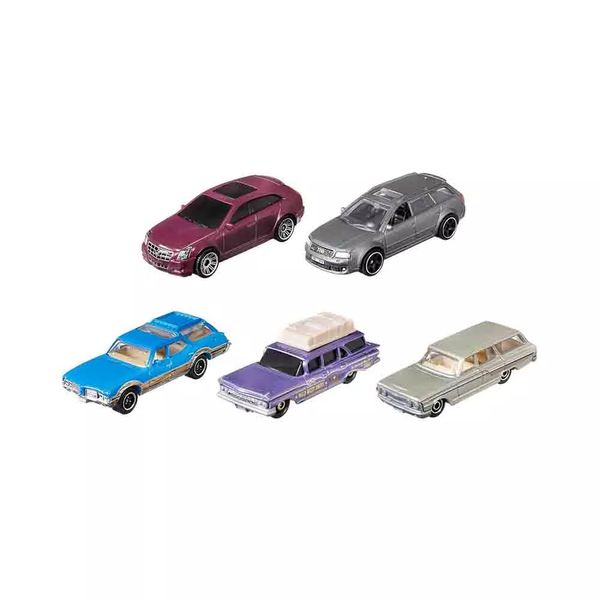 Kit Matchbox com 5 Carros - Item Sortido