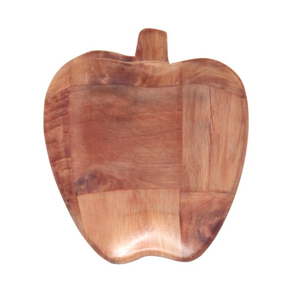 Petisqueira em Madeira Le Freijó Apple em formato de Maçã - Item Sortido