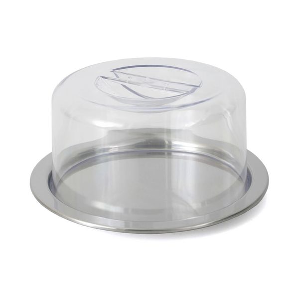 Queijeira de Inox Sutil com Tampa 20x12cm Queijeira de Inox Sutil com Tampa 20x12cm