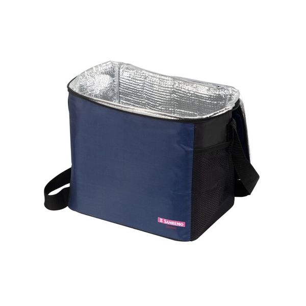Bolsa Térmica Sanremo 12l Cinza com Alça de Mão e Lateral Ajustável