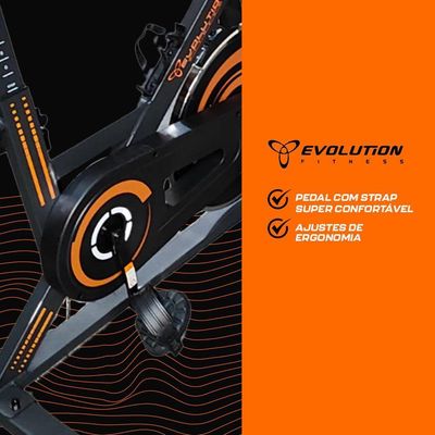 Bicicleta Spinning Residencial Evolution Fitness SP210