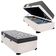 Cama Box Baú Solteiro Sintético + Colchão De Espuma D33 - Sereneprime - 88cm Branco