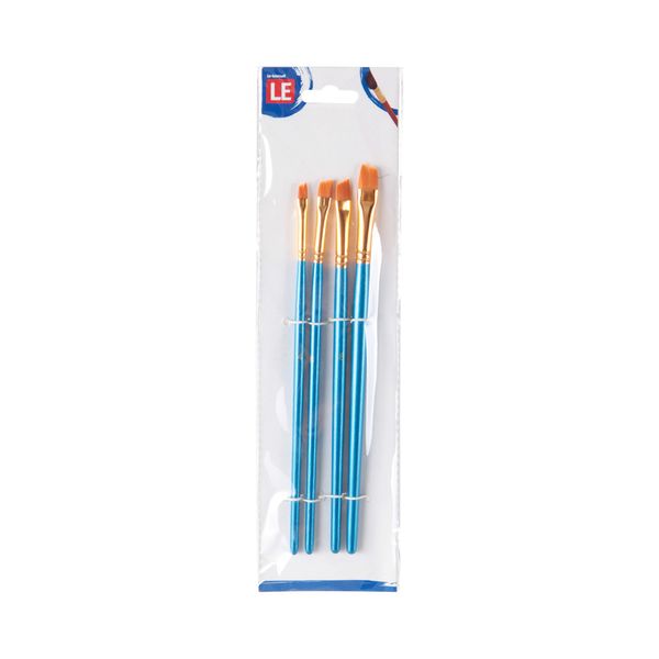 Kit Pincel para Pintura Le Chanfrado com 4 Unidades