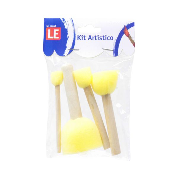 Kit para Pintura Le Batedor com 4 Unidades Kit para Pintura Le Batedor com 4 Unidades