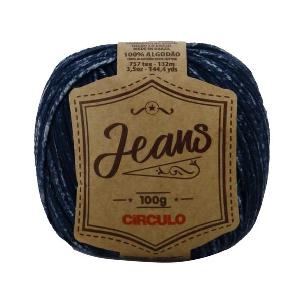 Linha Jeans 132m Nº 8736 Azul Indigo