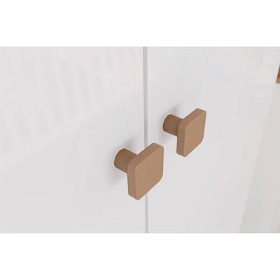 Cômoda Bebê Ternura C- 1 Porta E 3 Gavetas Branco-jequitiba - Henn