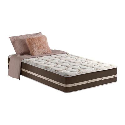 Colchão Solteirão Molas Superlastic Classic Euro Pillow Brown (96x203x26) - D Angelis Anjos