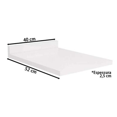 Módulo Cozinha Lótus Tampo Para Balcão E602 40cm Canela