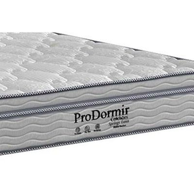 Colchão Solteiro Molas Ensacadas Masterpocket Prodormir Springs Luxo Euro Pillow Gray (78x188x28) - Probel