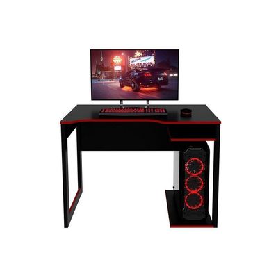 Mesa Computador Casal Gamer Me4161 Preto Tecno Mobili