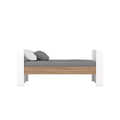 Berço - Mini Cama Infantil Aconchego 2 Em 1 Branco-jequitiba - Henn
