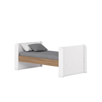 Berço - Mini Cama Infantil Aconchego 2 Em 1 Branco-jequitiba - Henn