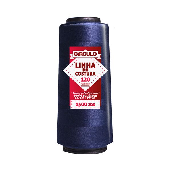 Linha para Costura 1371m 29tex 322 Azul Marinho