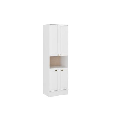 Torre Quente De Cozinha Paneleiro Bella 2617 Com 1 Forno 4 Portas 70cm Branco